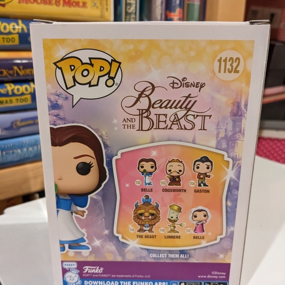 FUNKO POP! Disney Belle BEAUTY AND THE BEAST vinyl figure NIB 1132 Souvenir - Picture 2 of 4